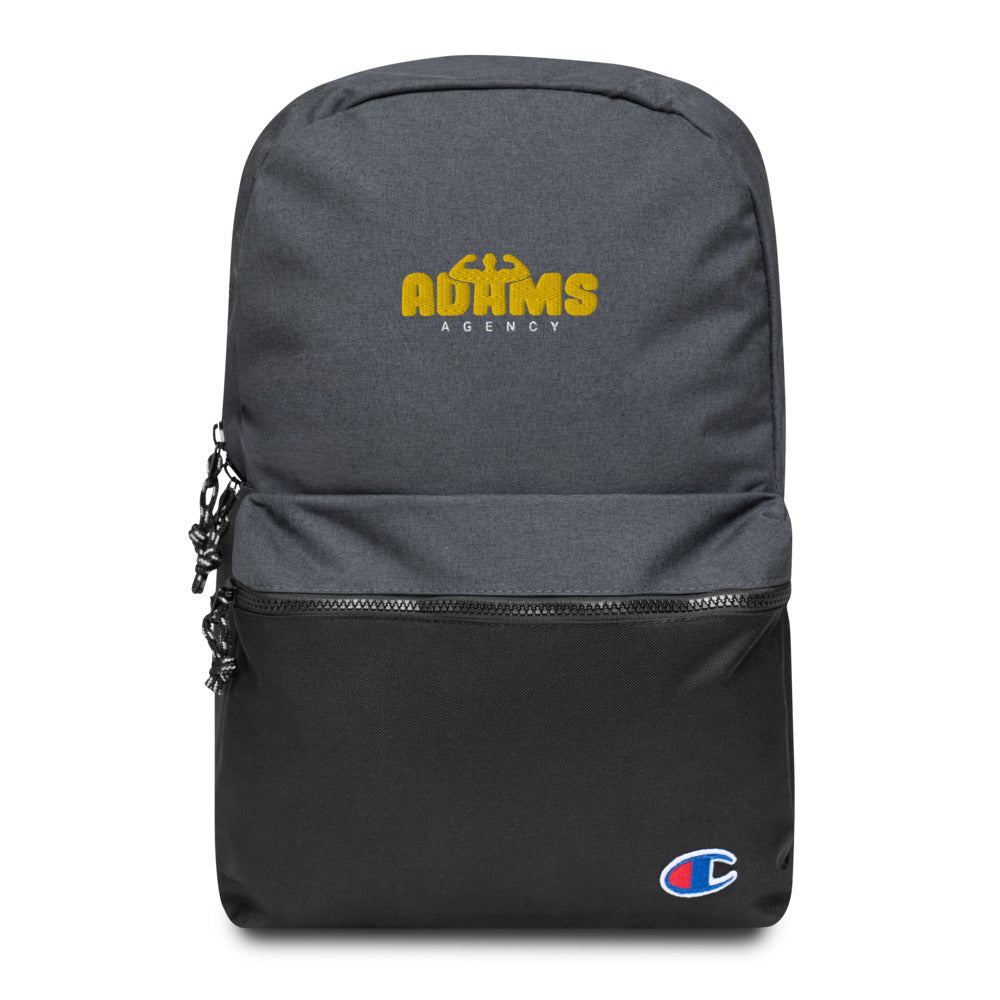 Adams Agency Embroidered Champion Backpack